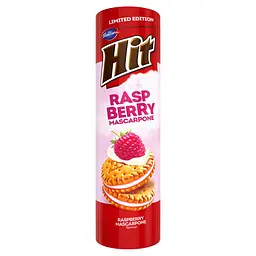 Печенье Bahlsen Hit с начинкой малина и маскарпоне 220 г (5901414205591)