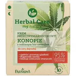 Крем проти зморшків Farmona Herbal Care, з органічним ретинолом, 50 мл