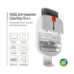 Універсальний чистячий набір ColorWay Cleaning Kit, Multifunctional, 10 in 1 (CW-1111) - мініатюра 7