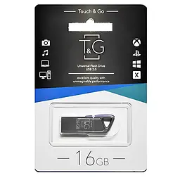 Флеш-накопичувач TG 114 Metal Series USB 3.0 - 16GB Чорний - мініатюра 2