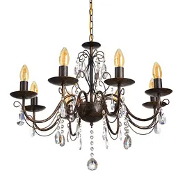 Люстра підвісна Brille свічка Е14 40W G (BCL-734S/8) - мініатюра 6