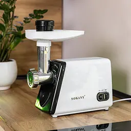 М'ясорубка електрична SOKANY SK-312 з насадками - мініатюра 9