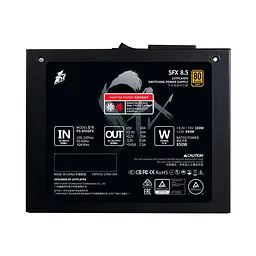 Блок живлення 1stPlayer PS-850SFX 850W (SFX-GLD-850-BK-EU) - мініатюра 2