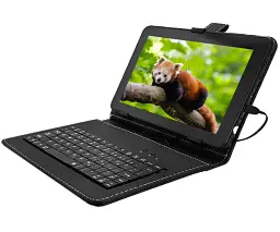 Чохол для планшета універсальний з клавіатурою Micro-USB 9.7-11" підставка Black (19003) - мініатюра 3