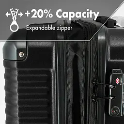 Валіза Swissbrand Paris (M) Charcoal (SWB_LHPAR000M) - мініатюра 3