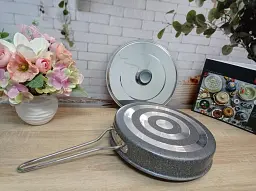 Сковорода для риб Анчоус O.M.S. Collection 3222-28 см Grey - мініатюра 8