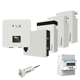 Комплект Solax 2.3: Трифазний гібридний інвертор на 12 кВт, з АКБ на 17.4 кВт/год