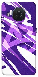 Чохол Demsky Purple Abstract для Nokia X10 / X20