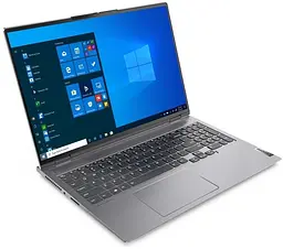 Ноутбук Lenovo ThinkBook 16p 16WQXGA IPS AG/AMD R7 5800H/16/1024F/NVD3060-6/W10P/Grey (20YM0009RA) - мініатюра 4