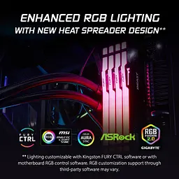 Kingston Пам'ять ПК Kingston DDR5 32GB 5600 FURY Beast RGB EXPO - мініатюра 5