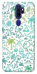TPU чохол Demsky Dino pattern для Oppo A5 (2020) / Oppo A9 (2020)