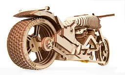 Механічний 3D Пазл Ukrainian Gears Байк VM-02, 189 елементів (70051) - мініатюра 4