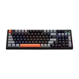 Клавіатура Xtrike ME GK-987 RGB Mechanical USB UA Black/Grey (GK-987GGRUA) - мініатюра 3