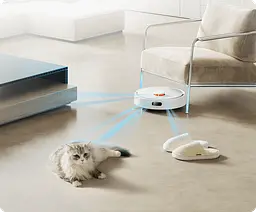 Робот-пилосос Xiaomi Robot Vacuum S20 (BHR8629EU) білий - мініатюра 6