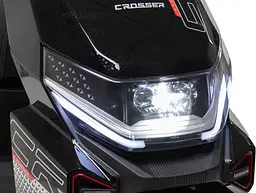 Електроскутер Двомісний Crosser CR20 (2500W, 72V/30Ah) Зелений - мініатюра 5