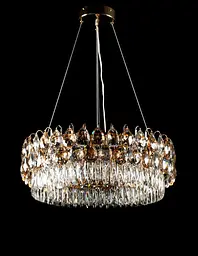 Підвісна кришталева люстра Splendid Ray L5749-600/6 (FGD), золото, 6 ламп E14, від 13-20 м² - мініатюра 2