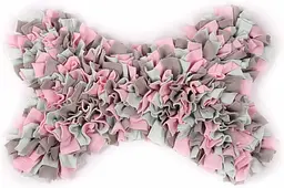 Килимок для нюхання для собак Derby Bone Shape Pet Snuffle Mat, Pink