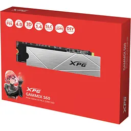 Накопичувач SSD M.2 2280 2TB XPG GAMMIX S60 ADATA (AGAMMIXS60-2T-CS) - мініатюра 6