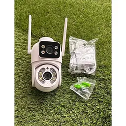 Камера відеоспостереження HandyHeat 6MP ICESEE поворотна з двома об'єктивами A28 - мініатюра 3