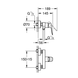 Змішувач Grohe QuickFix Dice (1018742430) - мініатюра 4
