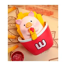 Фигурка 10/10 Toys сюрприза LuLu the Piggy Burger Express Movable Series (LULU1310) - миниатюра 5