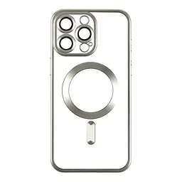 Чохол TPU Metallic Chrome Full Camera Magsafe iPhone 14 Pro Titan