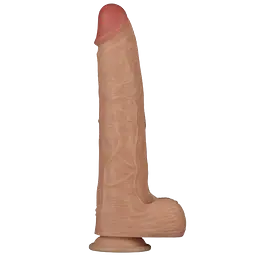 Вібратор Lovetoy Power Basics Cock 11'' 28.3 см (тілесний)