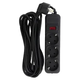 Мережевий фільтр живлення Patron EXT-PN-SP-1035, 5m Black (EXT-PN-SP-1035) - мініатюра 1