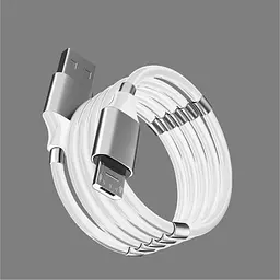 Набір магнітний кабель SuperCalla LIGHTNING та Кабель USB-microUSB (vol-1459) - мініатюра 2