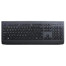 Lenovo Клавіатура мембранна Professional 108key, WL, EN/UKR/RU, чорний