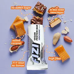 Шоу-бокс протеїнових батончиків Salted Caramel 40 г х 10 шт. - мініатюра 6