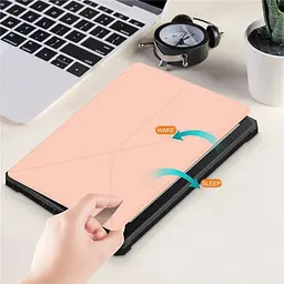 Обкладинка Ultra Slim Origami BeCover для Amazon Kindle Paperwhite 11th Gen. 2021 Rose Gold (707223) - мініатюра 6