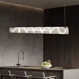 Світильник підвісний LED Levistella 79112285 led (1000) BK, 40W, 4500K, пластик, для вітальні - мініатюра 4