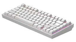 Клавіатура Dark Project ALU81 Terra Nostra ENG/UA (DPKB_NOSTRA_81_ANSI_WHITE_UA) - мініатюра 5