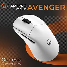 Миша бездротова GamePro Genesis Avenger Білий (GM096W) - мініатюра 5