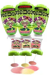 Льодяник на паличці з кислим порошком Dr Sour Dip 'N Shake 21г - мініатюра 3