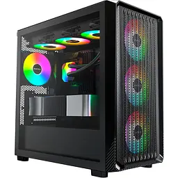 Корпус MONTECH X5M Black (X5M (B)) - мініатюра 4