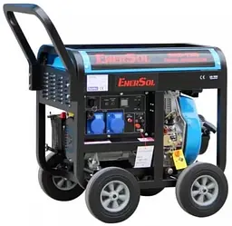 Генератор дизельний EnerSol Kit Energy 6.5 кВт SKD-7EB - мініатюра 2