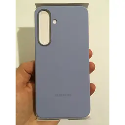 Оригінальний силіконовий чохол Samsung Silicone Case для Samsung Galaxy S25 Plus Light Blue EF-PS936CLEGWW - мініатюра 7