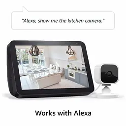 Набір з 2 IP-камер Amazon Blink Mini 1080P HD Indoor Smart Security - мініатюра 5