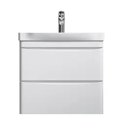 Тумба підвісна AM.PM Like 65 см з умивальником (M80-FHX0652-WC0652-38) - мініатюра 8
