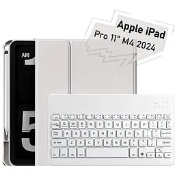 Чохол до планшета BeCover with keyboard Apple iPad Pro 11" M4 2024 Gray (712999)