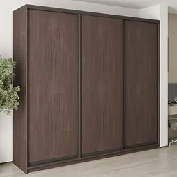Шафа-купе тридверна MebelStar Комбо BG 3ДСП 260x45x240 см Дуб рістрето (MBS-9536)