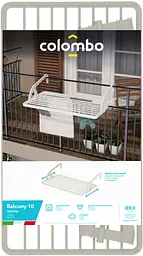 Сушарка для білизни навісна Colombo Balcony 10 Resina (ST988) - мініатюра 3