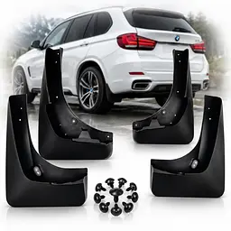 Бризковики для BMW X5 F15 2014-2018 (з порогами) Комплект 4 шт