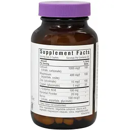 Кальцій + Магній + Цинк Bluebonnet Nutrition 90 капсул - мініатюра 2