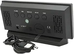 Годинник настільний VST 897L із дзеркальним LED-екраном - мініатюра 2
