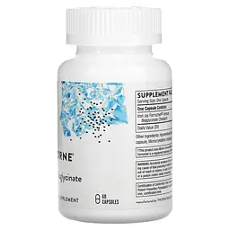 Бісгліцинат заліза Thorne Research Iron Bisglycinate 25 мг 60 капсул - мініатюра 7