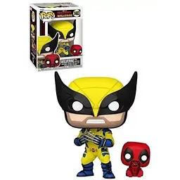 Фігурка Funko Pop Дедпул Росомаха і Бейбіпул Deadpool Wolverine with Babypool 10 см FP D 1403