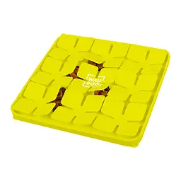 Килимок для пошуку корму Waudog Silicone 205х205х17 мм жовтий - мініатюра 4